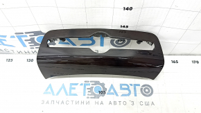 Volvo XC90 16-23 lower center dashboard trim, birch wood, glossy, scratches