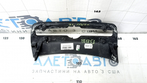 Volvo XC90 16-23 lower center dashboard trim, birch wood, glossy, scratches