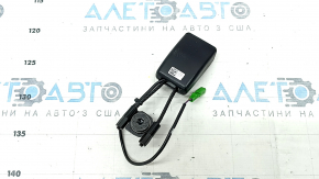 Volvo XC90 16-25 black driver's seat belt latch with sensor