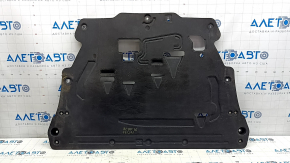 Volvo XC90 16-20 engine protection, broken mount, missing fragment, tear