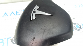 Tesla Model 3 18 steering wheel airbag, black, scratched