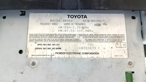 Lexus RX300 98-03 black, scratched, tape recorder, radio, climate control, dashboard assembly