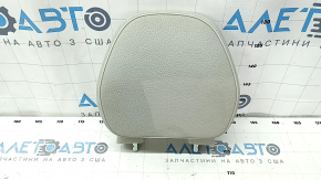 Volvo XC90 16-25 passenger seat headrest, grey leather, scratched