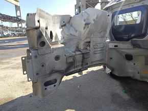 Volvo XC90 16-23 front right quarter panel on the body, white