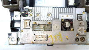 Tape player, radio, climate control, panel assembly Lexus RX300 98-03 dark beige, scratches, missing button cover