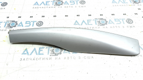Front right roof rail cover for Lexus RX350 RX450h 10-15, gray, broken mount