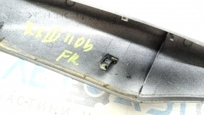 Front right roof rail cover for Lexus RX350 RX450h 10-15, gray, broken mount