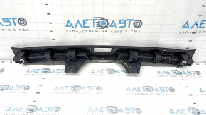 Volvo XC90 16-19 black trunk opening trim with metal inserts, scratches