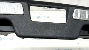 Volvo XC90 16-19 black trunk opening trim with metal inserts, scratches