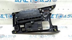 Lexus RX350 RX450h 10-12 center console trim, mahogany, cup holder, dark brown, under the joystick, scratches
