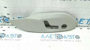 Volvo XC90 16-25 passenger seat control trim, gray