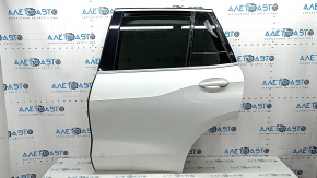 Rear left door assembly for BMW X5 G05 19-24, tinted, keyless, white 300