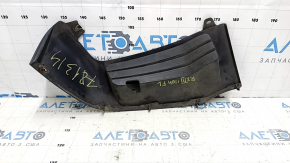 Front bumper lower left lip for Lexus RX350 RX450h 10-12 pre-restyling, structure, worn, scratches, broken mount