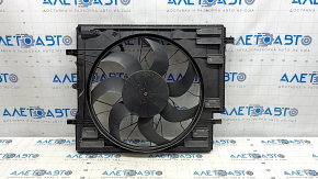 Radiator shroud diffuser assembly Volvo XC90 16-22 T6, T8, T5 water damage, engine not running, broken mount, for parts