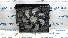 Radiator shroud diffuser assembly Volvo XC90 16-22 T6, T8, T5 water damage, engine not running, broken mount, for parts