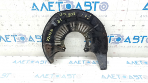 Lexus RX350 RX450h 10-15 front right brake disc cover rusty