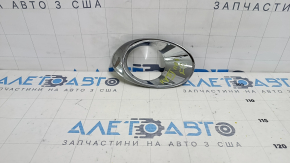 Right fog light frame for Lexus RX450h 10-12 pre-restyling, chrome, sand
