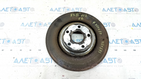 Front right brake disc for Lexus RX350 RX450h 10-15 325/27mm, rusty