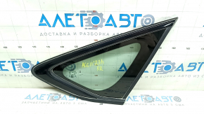 Rear right fixed glass window for Honda Accord 23-25, gloss black