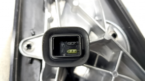 Left side mirror assembly BMW X5 G05 19-23 5-pin, turn signal, heated, memory, auto-dimming, BSM, white, worn