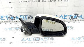 Right side mirror assembly for BMW X5 G05 19-23, 5 pins, turn signal, heating, memory, BSM, white