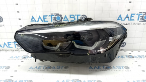 Left front headlight assembly for BMW X5 G05 19-23 LED, without mount, bump, scratches