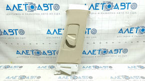 Lexus RX350 RX450h 10-14 center pillar trim, upper belt, right, beige, dry-cleanable