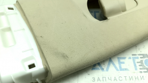 Lexus RX350 RX450h 10-14 center pillar trim, upper belt, right, beige, dry-cleanable