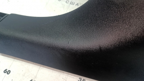 Tesla Model 3 18" lower left center pillar trim - black, scratches