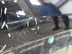 Quarter wing rear left Jeep Renegade 15 - black, on the body, bumps