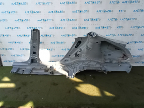Quarter wing rear right Tesla Model S 12-20 panel aluminum, silver, on the body, bumpers