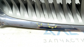 Radiator grille grill Lexus RX450h 10-12 pre-restyling, without emblem, swollen chrome, sand