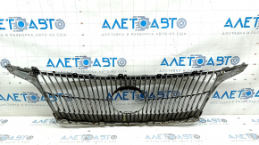 Radiator grille grill Lexus RX450h 10-12 pre-restyling, without emblem, swollen chrome, sand