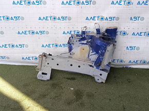 Front right side member with glass for Toyota Prius V 12-17 blue