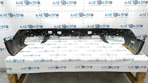 Bare rear bumper BMW X5 G05 19-24, structure for parking sensors, broken fasteners, dents, dent