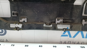 Bare rear bumper BMW X5 G05 19-24, structure for parking sensors, broken fasteners, dents, dent