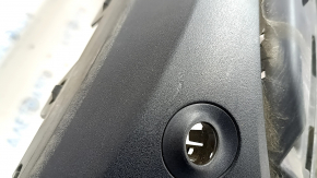 Bare rear bumper BMW X5 G05 19-24, structure for parking sensors, broken fasteners, dents, dent