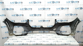 Bare front bumper BMW X5 G05 19-23 for parking sensors, graphite, scratches, sand