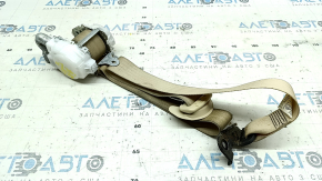 Lexus RX350 RX450h 10-12 driver's seat belt, beige, water damage, does not retract, needs cleaning