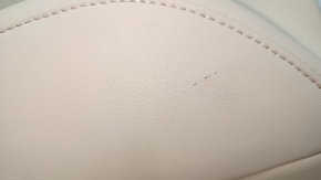Rear left door panel for a Lexus RX350 RX450h 10-12 beige with beige leather insert, beige leather armrest, no buzzer, scuffs, scratches