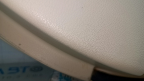 Rear left door panel for a Lexus RX350 RX450h 10-12 beige with beige leather insert, beige leather armrest, no buzzer, scuffs, scratches