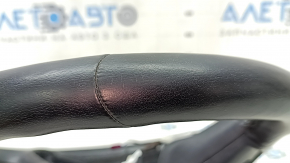 BMW X5 G05 19-23 black leather steering wheel with heating under the paddle shifters, Sport, scratches, dented, torn, needs cleaning