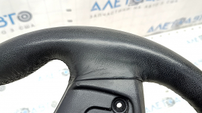 BMW X5 G05 19-23 black leather steering wheel with heating under the paddle shifters, Sport, scratches, dented, torn, needs cleaning
