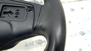 BMW X5 G05 19-23 black leather steering wheel with heating under the paddle shifters, Sport, scratches, dented, torn, needs cleaning