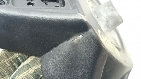 BMW X5 G05 19-23 black leather steering wheel with heating under the paddle shifters, Sport, scratches, dented, torn, needs cleaning