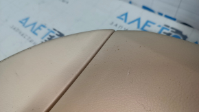 Door trim, front right card, Lexus RX350 RX450h 10-12, beige with beige leather insert, beige leather armrest, without tweeter, scratches,