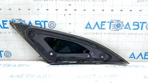 Rear left window, blind glass, Lincoln MKZ 13-20, chrome, torn seal