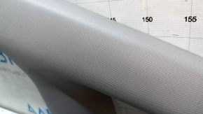 Left front pillar trim for Chevrolet Bolt 17-21, gray with dark gray insert, scratched
