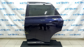 Rear left door assembly for Lexus RX450h 10-15 hybrid, blue 8U0, bumpers