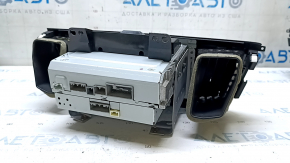 CD changer, radio, and tape deck for a 1913-17 Honda Accord with deflectors